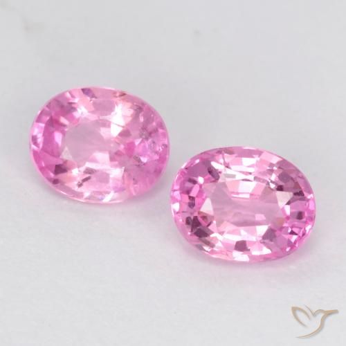 0.90ctw Natural Medium Pink Sapphire, Oval, VS-SI