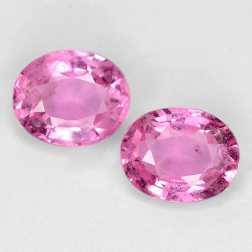 Saphir Naturel Pierres précieuses, fines 4 CT Naturel Saphir Rose Coupe Ovale Libre Pierre