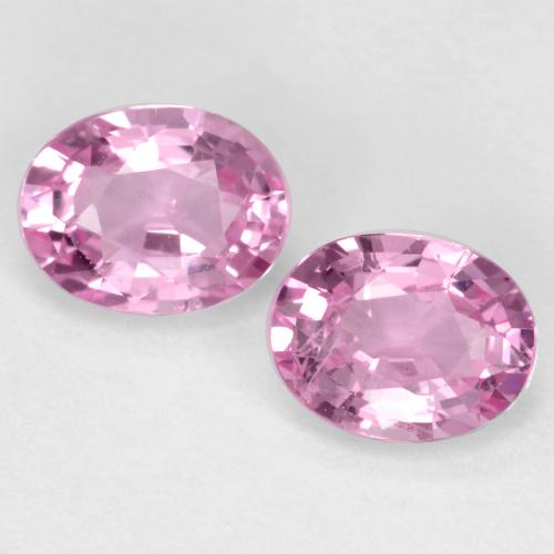 Medium Pink Sapphire Gem - 0.4ct Oval Facet (ID: 545019)