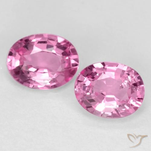 0.78ctw Natural Medium Pink Sapphire, Oval, VS
