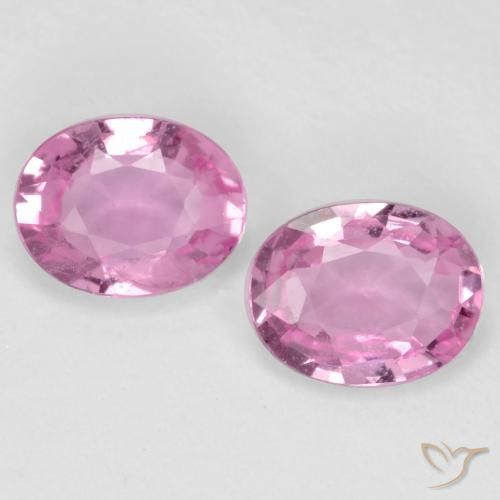 0.72ctw Natural Medium Pink Sapphire, Oval, VS