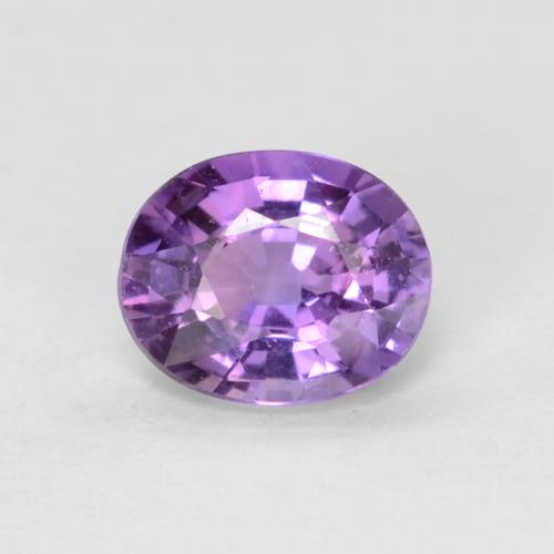 Medium Pink Violet Сапфир Камень - 0.4ct Фасетный Овал (ID: 545266)