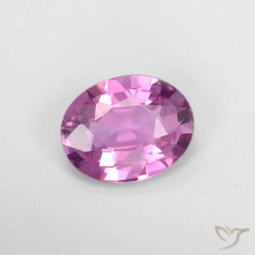 Medium Purple Сапфир Камень - 0.5ct Фасетный Овал (ID: 545305)