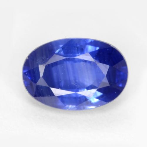 Velvet Blue Sapphire Gem - 0.6ct Oval Facet (ID: 546366)