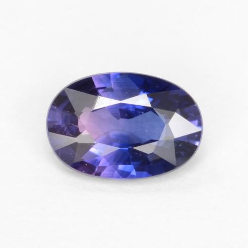 Purple-Pink Сапфир Камень - 0.4ct Фасетный Овал (ID: 546368)