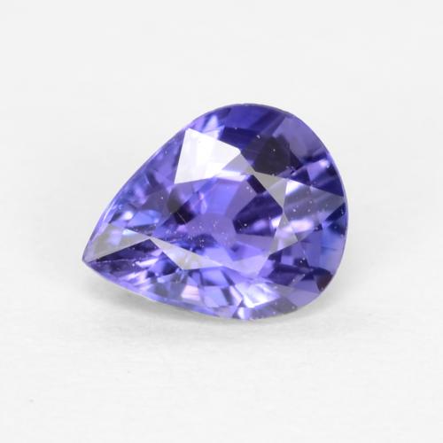 Violet Saphir Edelstein - 0.5ct Birnen Schliff (ID: 546371)