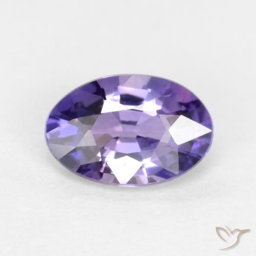0.53ct Natural Deep Purple Sapphire, Oval, VVS-VS