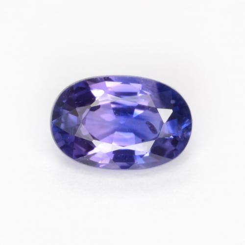 Purple-Pink Сапфир Камень - 0.5ct Фасетный Овал (ID: 546712)