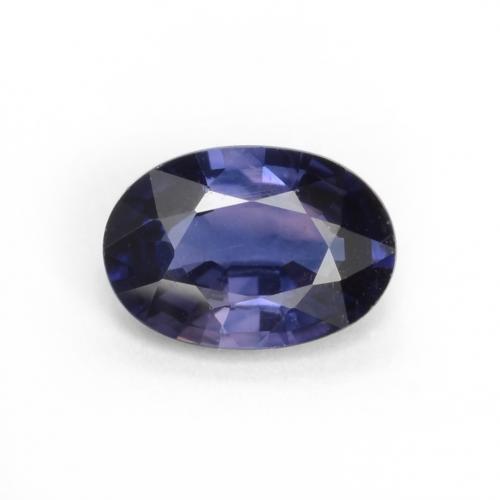 Midnight Blue Сапфир Камень - 0.5ct Фасетный Овал (ID: 546726)