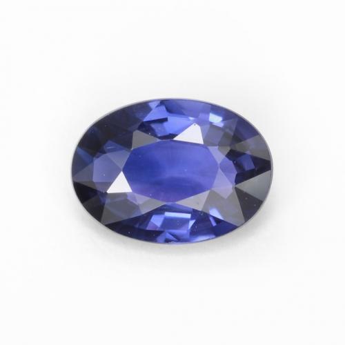 Azul violeta Zafiro Gema - 0.5ct Forma ovalada (ID: 546727)