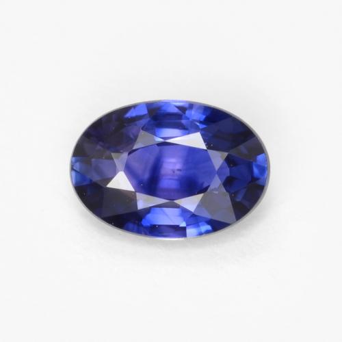 Васильково-синий Сапфир Камень - 0.5ct Фасетный Овал (ID: 546733)