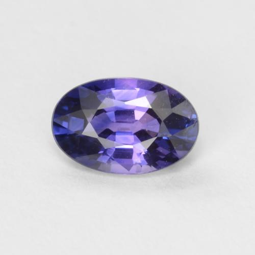 Púrpura oscuro Zafiro Gema - 0.6ct Forma ovalada (ID: 547271)