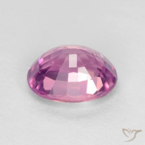 Sapphire Gemstone in 5.6 x 4.6 mm Size for Sale, Sapphire Stone in Medium Purple Color
