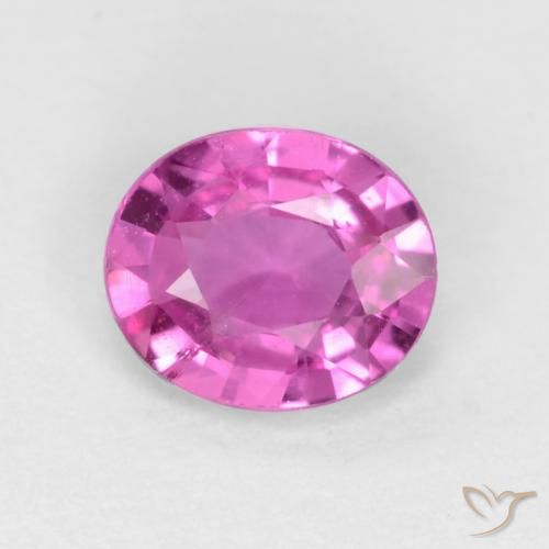 0.49ct Natural Pinkish Purple Sapphire, Oval, VS