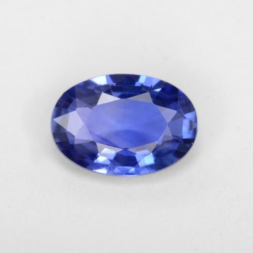 Azul real Zafiro Gema - 0.5ct Forma ovalada (ID: 547498)