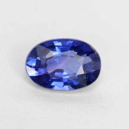 Azul real Zafiro Gema - 0.5ct Forma ovalada (ID: 547503)