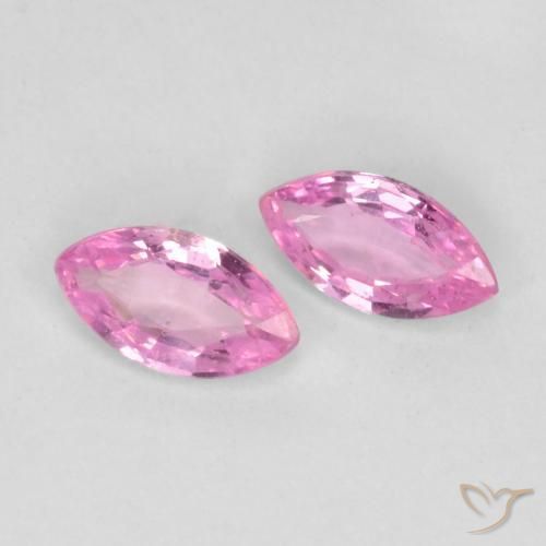 0.36 ctw Purple Sapphire Stones, Natural Sapphire in Marquise Facet Shape for Sale