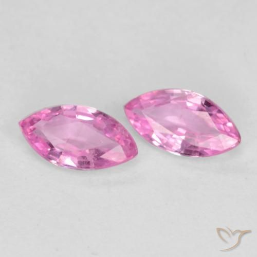 0.37 ctw Purple Sapphire Stones, Natural Sapphire in Marquise Facet Shape for Sale
