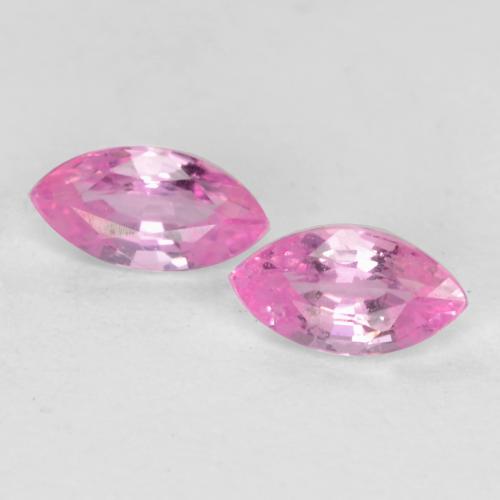 Púrpura rosado claro Zafiro Gema - 0.2ct Forma marquesa (ID: 548961)