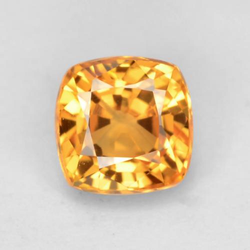 Medium Orange Сапфир Камень - 0.7ct Огранка Подушечка (ID: 549012)