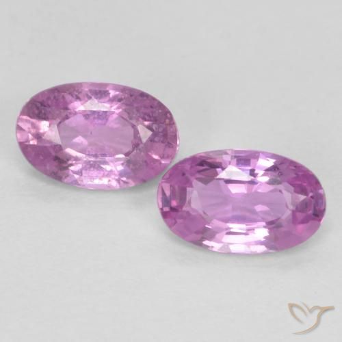 0.60ctw Natural Medium-Light Purple Sapphire, Oval, VS