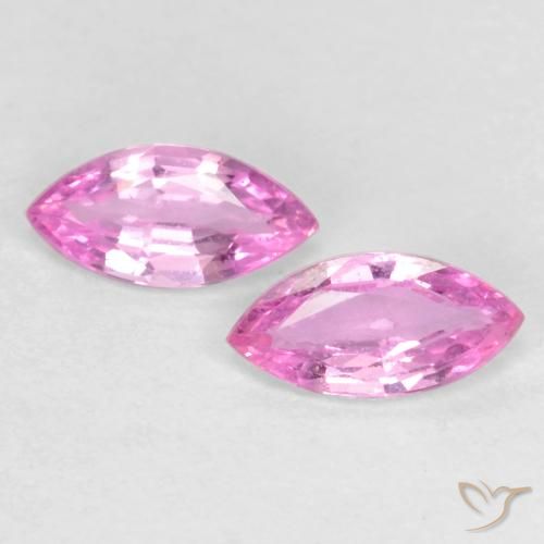 0.35ctw Natural Bright Pinkish Purple Sapphire, Marquise, VS