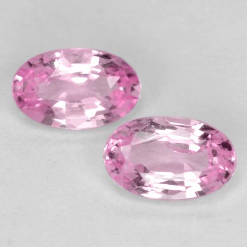 Rosado muy claro Zafiro Gema - 0.3ct Forma ovalada (ID: 550626)