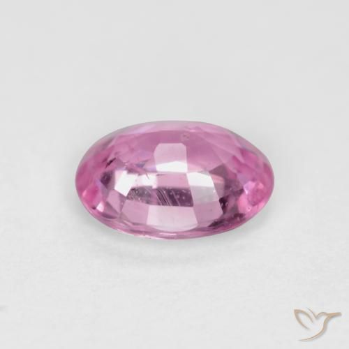Sapphire Gemstone in 5.3 x 4.1 mm Size for Sale, Sapphire Stone in Royal Purple Pink Color