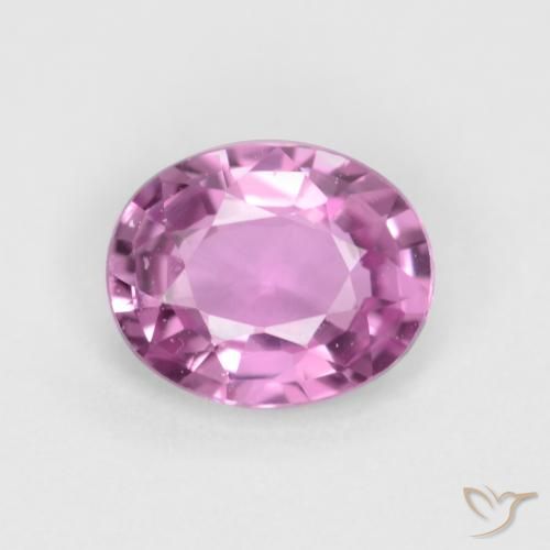 0.41ct Natural Intense Purple Sapphire, Oval, VVS-VS