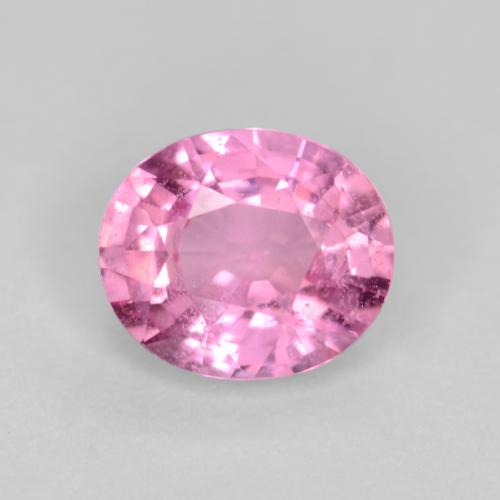 Intense Pink Сапфир Камень - 0.6ct Фасетный Овал (ID: 550764)