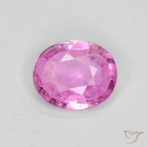 0.33ct Natural Medium Purple Sapphire, Oval, VS-SI