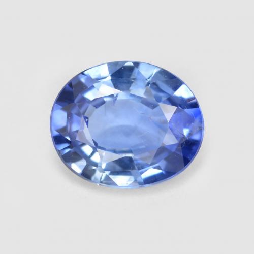 Saphir Bleu foncé moyen Ovale 0,55 ct du Sri Lanka, Dimension 5,8 x 4,8mm, Pierre gemme naturelle BE-Chauffé, pureté VS, 1 pièce de saphir oval facet, dureté de Mohs de 9 convient aux bijoux de tous les jours, pierre de sagesse, Pierre de naissance de septembre, Photo A