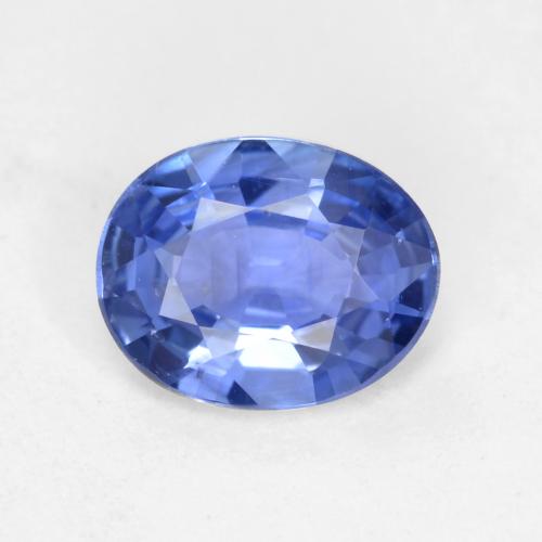 Синий / Голубой Сапфир Камень - 0.4ct Фасетный Овал (ID: 552979)
