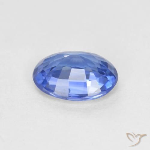 Sapphire Gemstone in 5.9 x 4.6 mm Size for Sale, Sapphire Stone in Baby Blue Color