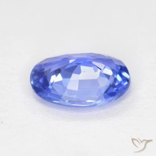 Sapphire Gemstone in 5.9 x 4.8 mm Size for Sale, Sapphire Stone in Baby Blue Color