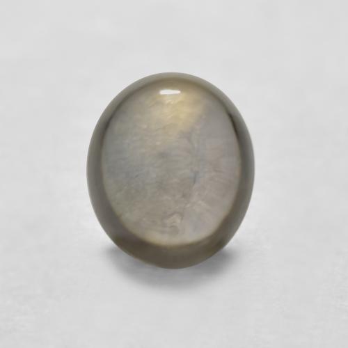 Light Brown Sapphire Gem - 0.8ct Oval Cabochon (ID: 554104)