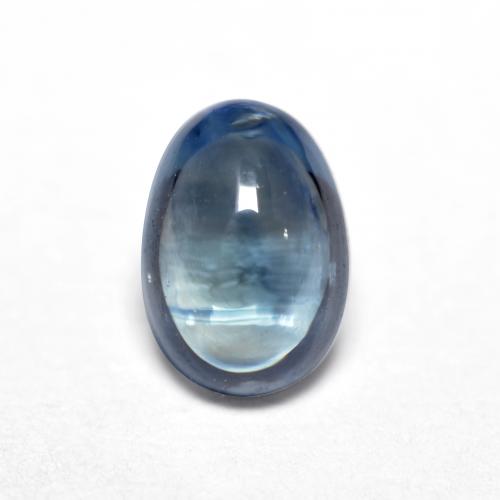 Navy Blue Saphir Edelstein - 0.7ct Oval Cabochon (ID: 554160)