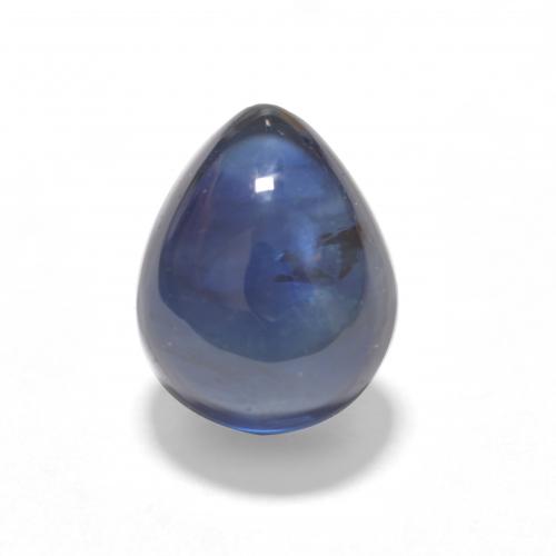 Королевский синий Сапфир Камень - 1.1ct Груша Кабошон (ID: 554165)
