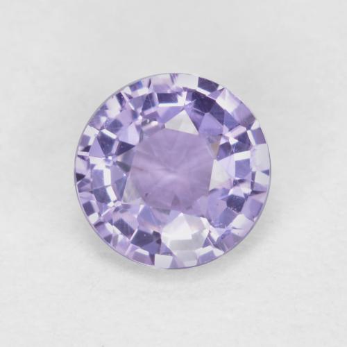 Rosaig-violett Saphir Edelstein - 0.4ct Rund Facettenschliff (ID: 555129)
