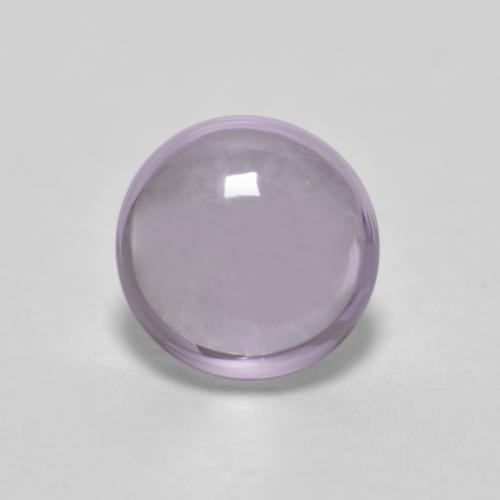 Light Lavender Pink Sapphire Gem - 0.5ct Round Cabochon (ID: 555576)