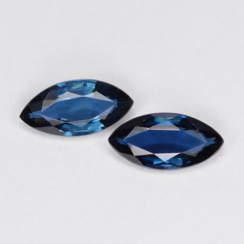Королевский синий Сапфир Камень - 0.5ct Фасетная Маркиза (ID: 557178)