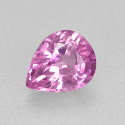 Medium Purple Сапфир Камень - 0.4ct Фасетная Груша (ID: 559886)