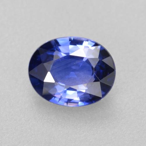 Королевский синий Сапфир Камень - 0.4ct Фасетный Овал (ID: 560093)