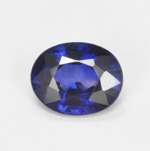Azul real Zafiro Gema - 0.5ct Forma ovalada (ID: 560360)