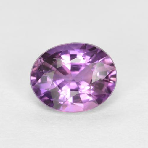 Medium-Dark Purple Сапфир Камень - 0.5ct Фасетный Овал (ID: 560365)