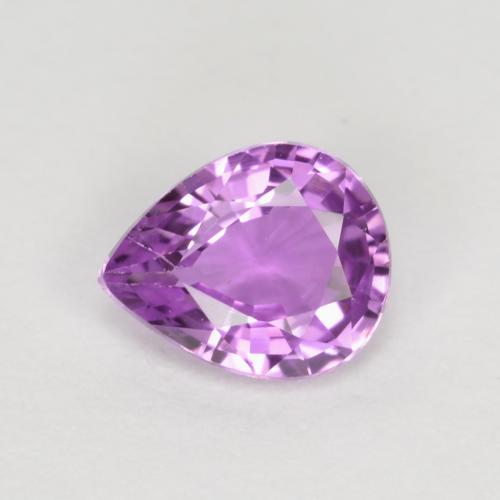 Electric Purple Сапфир Камень - 0.4ct Фасетная Груша (ID: 560367)
