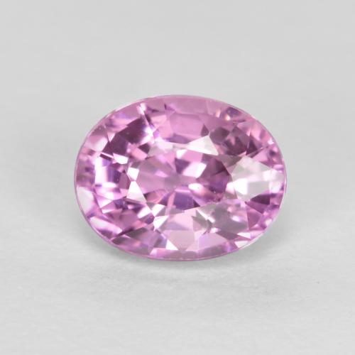 Very Light Pink Сапфир Камень - 0.6ct Фасетный Овал (ID: 560370)