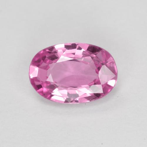 Medium Pink Сапфир Камень - 0.5ct Фасетный Овал (ID: 560546)
