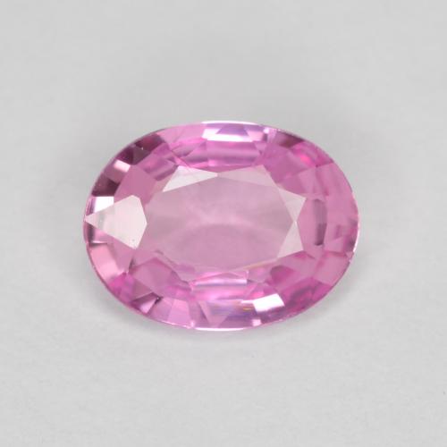 Medium Pink Sapphire Gem - 0.5ct Oval Facet (ID: 560550)