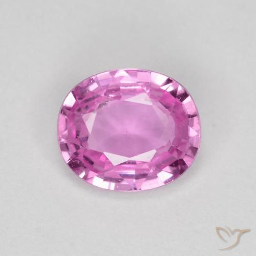 0.63ct Natural Purple-Pink Sapphire, Oval, VS